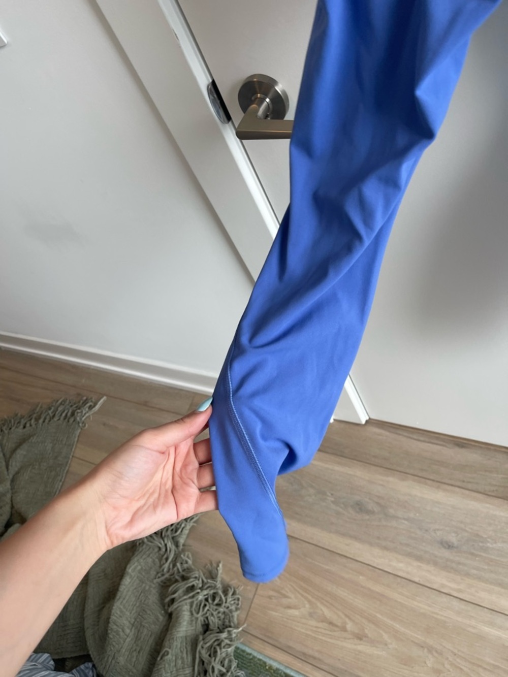 Lululemon Blue High-Waist Pocket Leggings - Picture 6 of 8